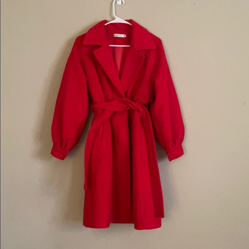 DIYed Reworked Red Coat